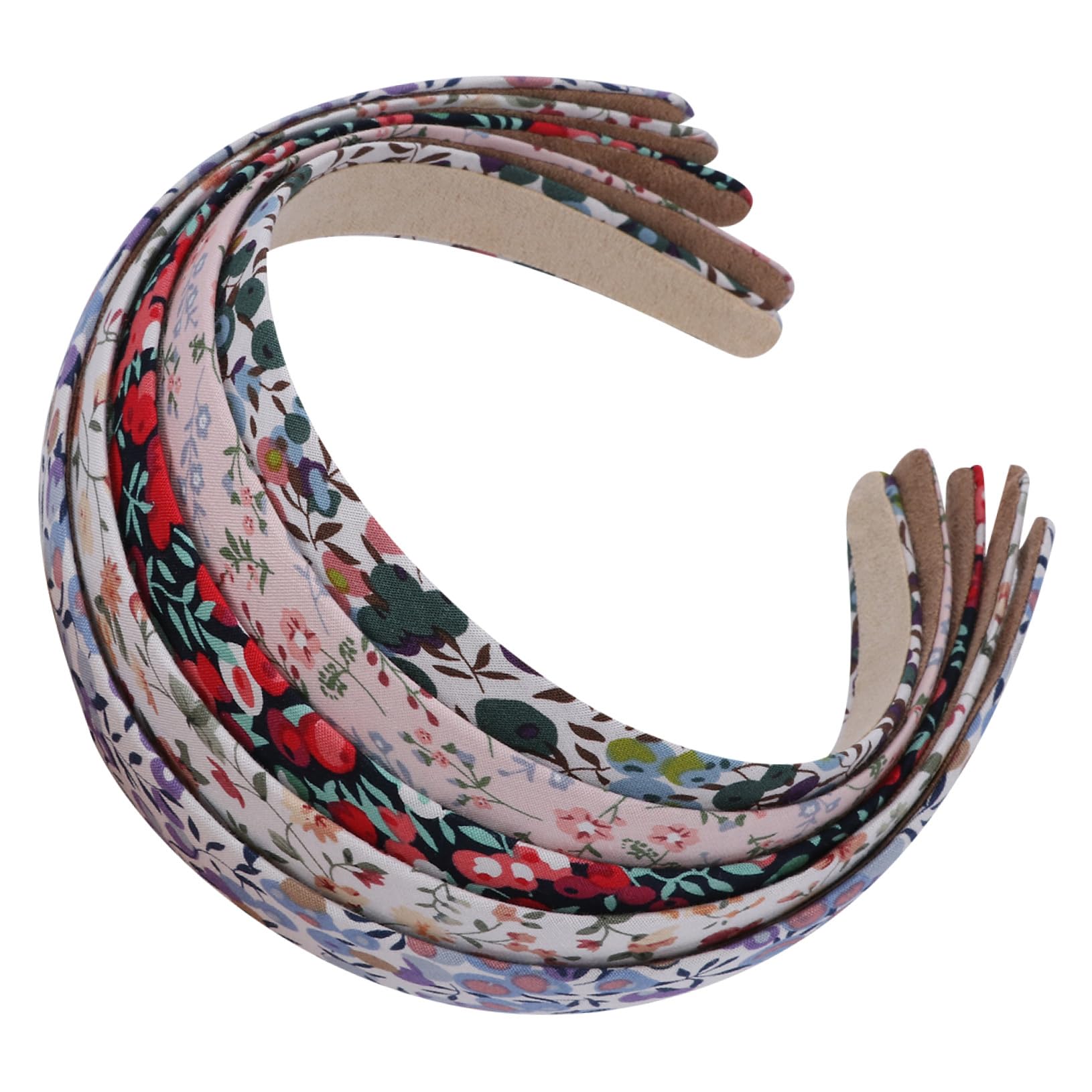 FRCOLOR 15piezas Diademas De Tela Floral Para Lavado Facial Accesorios Prácticos Para Cuidado Del Cabello Conjunto