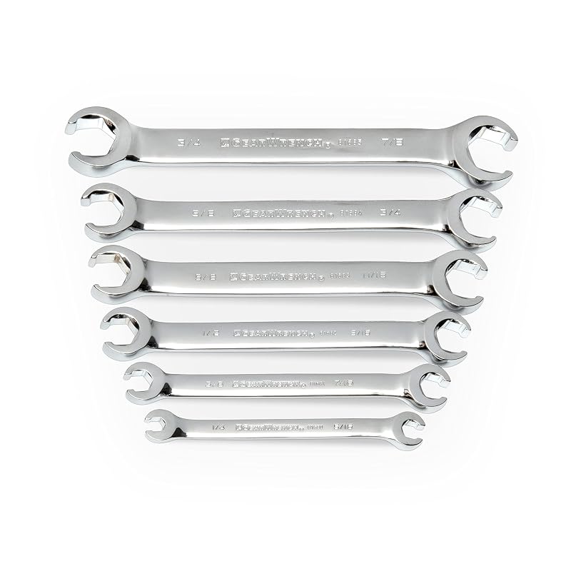 Jogo de 6 Chaves para Porca de Tubo GEARWRENCH SAE 81907