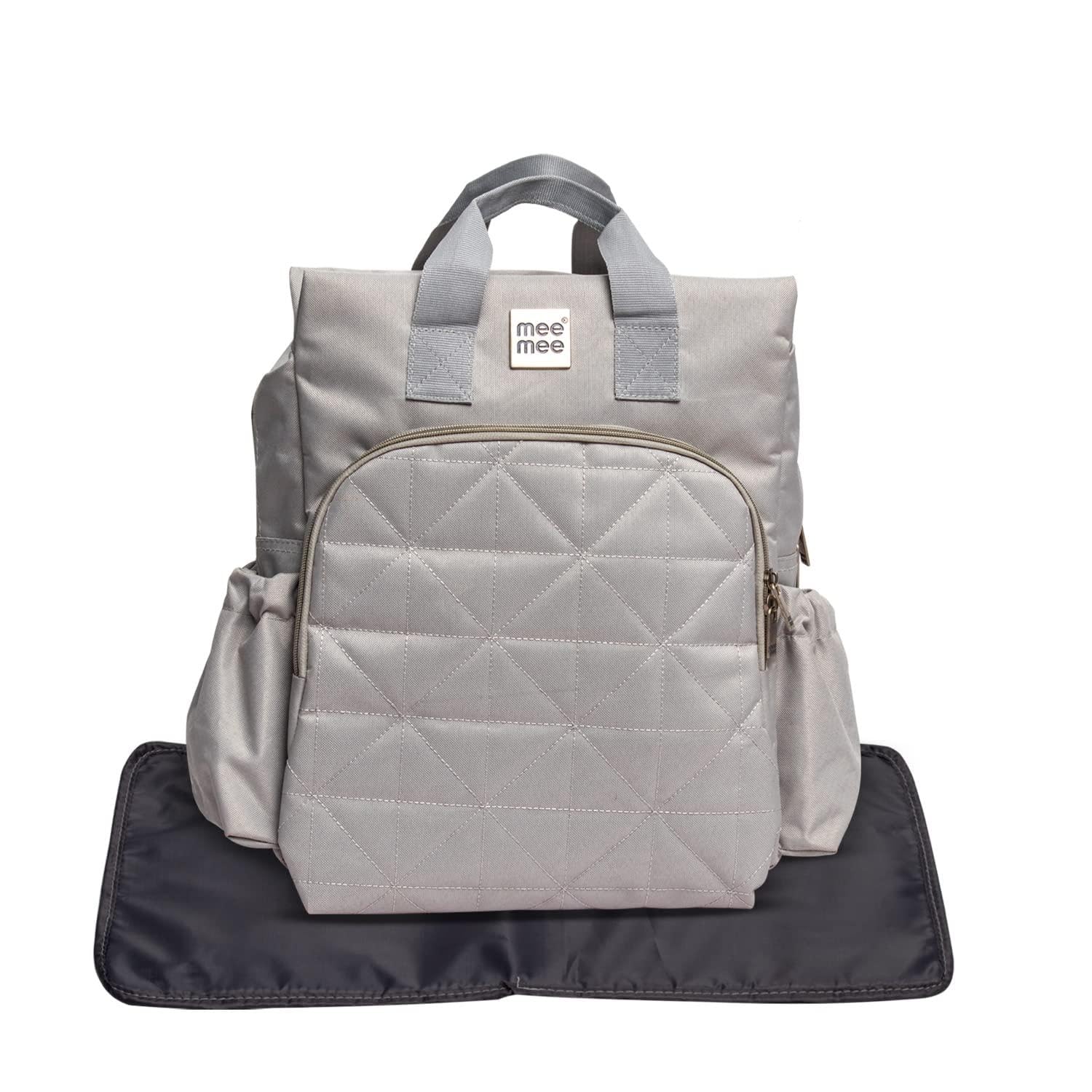 Maternity Diaper Bag | Spacious, Stylish, Functional, Convenient for Moms on the Go | Waterproof and Stain Resistant Travel Essential with Multiple Pockets and Diaper Changing Pad (Cyan)