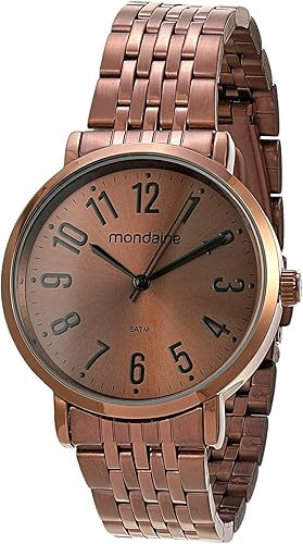relógio feminino analógico mondaine