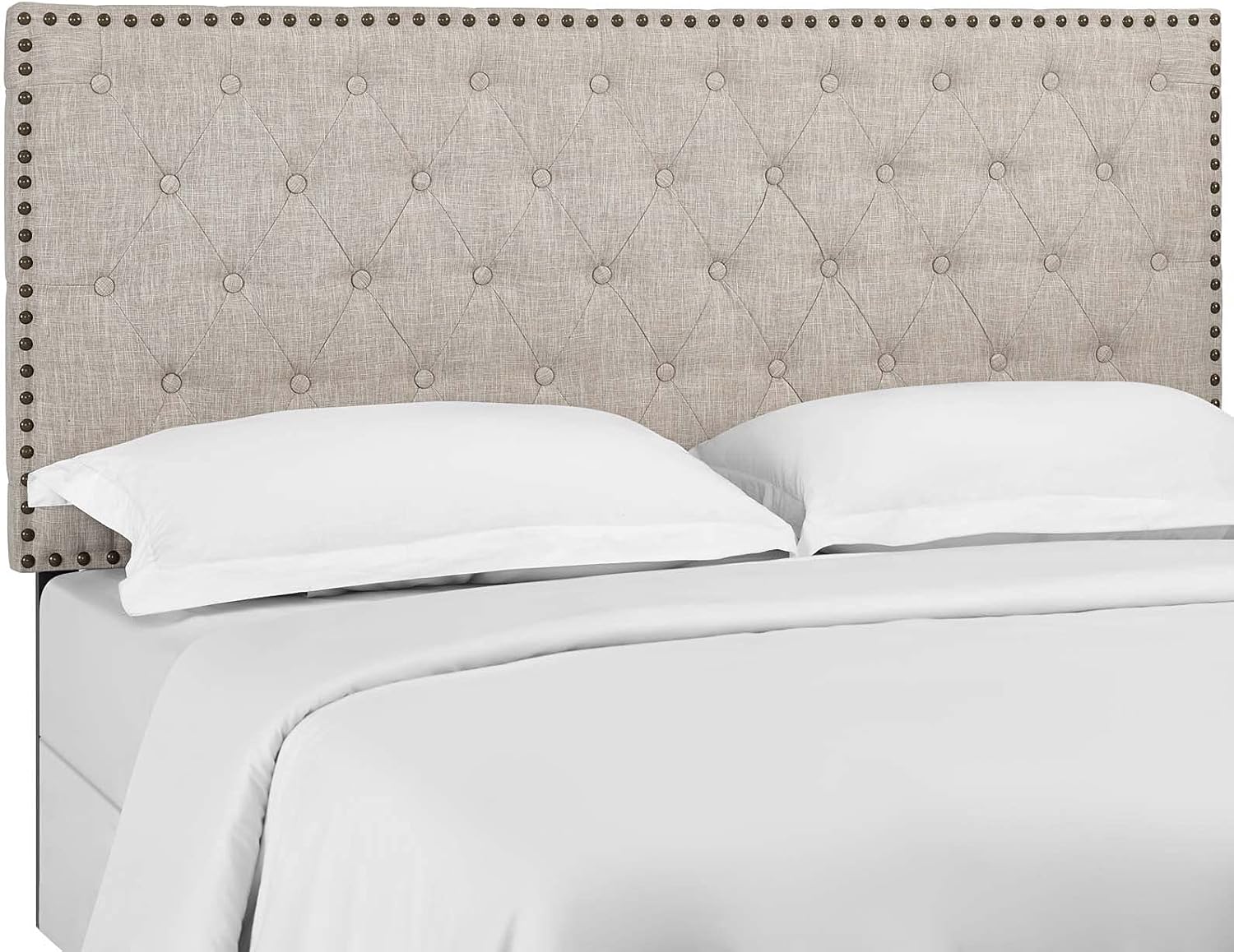 Modway Helena Tufted Button Fabric Upholstered Full/Queen