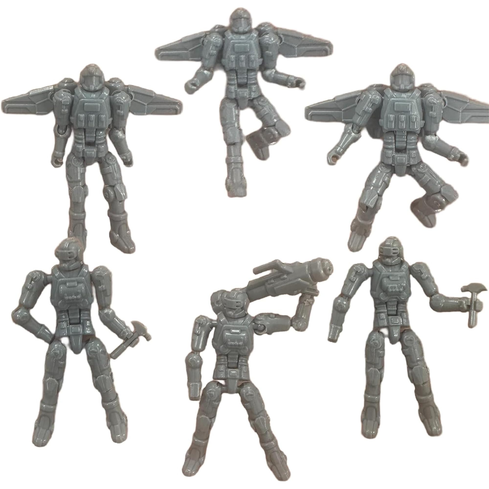 TOYVERSE Sheik Mainland 1/60, Figura Model Kit, MUCC-F2 Second Generation Combiend Mobile Warfare Unit, 6 Pieces, Movable Joints, Character Model, from 15 Years