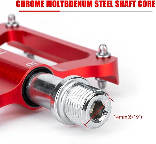 Miniatura 4 de Pedales de bicicleta de carreteraMTB Pedales de bicicleta de aleación de aluminio CNC Pedales de bicicleta 3 rodamientos sellados Cojinete sellado