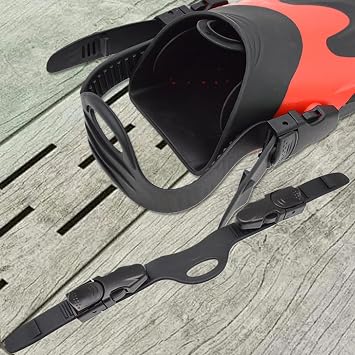 Aqua Strap Rubber Adjustable Buckle with Energy Transfer Design