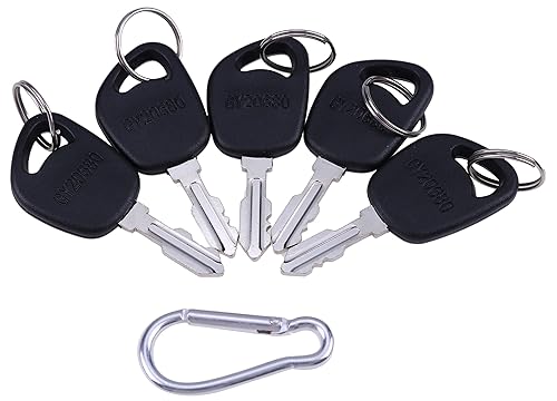 Vista 9 de JEENDA (2) Llaves de encendido GY20680 LVA17264 compatibles con John Deere 100 LA LT SST X Series 1026R L100 L110 L108 L111 L118 L120 L130 LA125