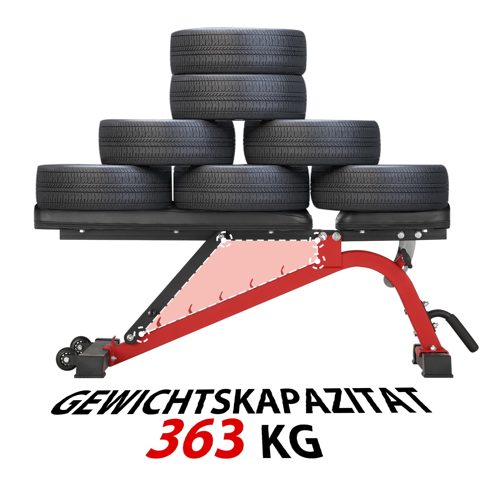 Yes4All Hantelscheiben Halter Für Power Rack - Aufbewahrung Für 2 Zoll Olympia Scheiben