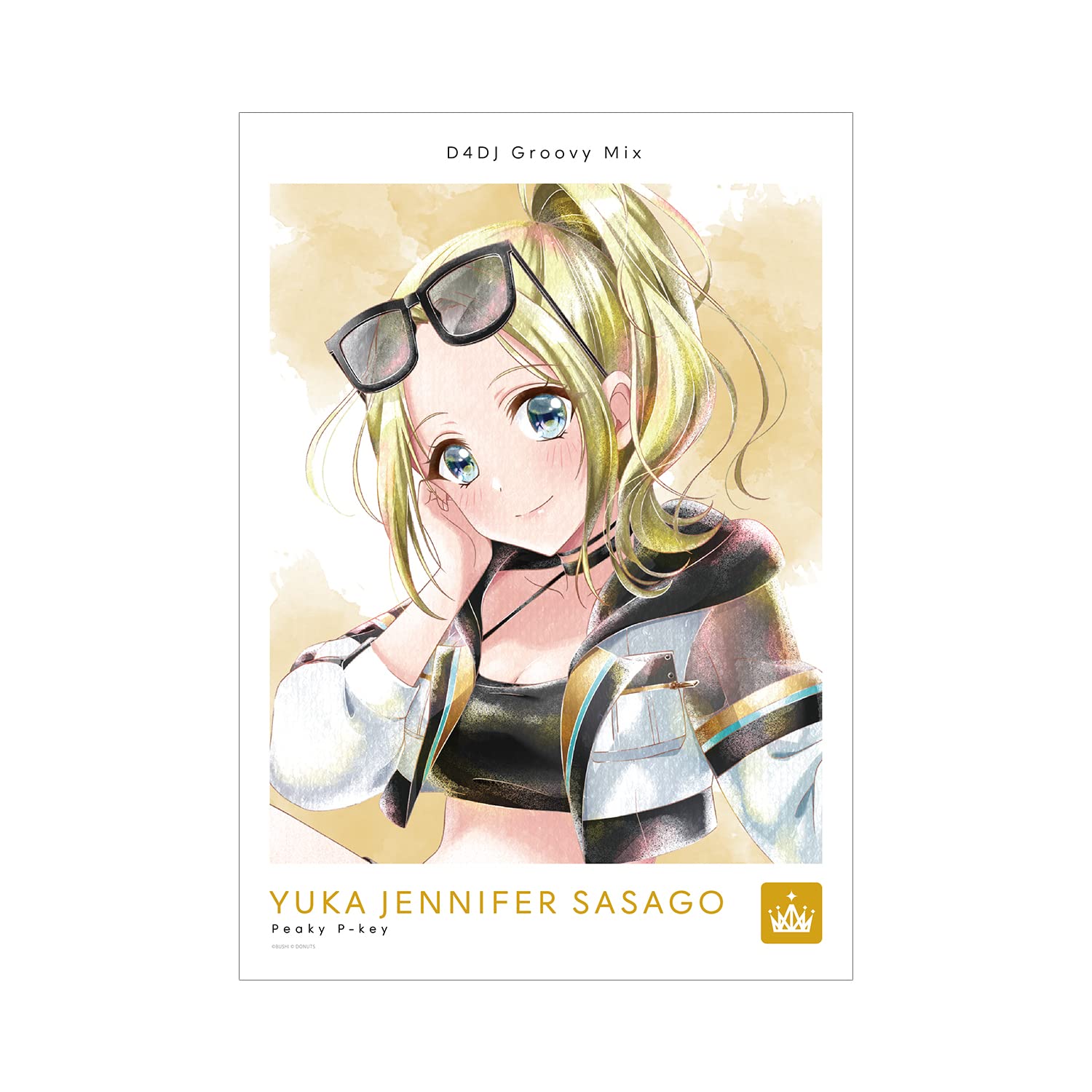 Amazon.co.jp: D4DJ Groovy Mix 笹子 ジェニファー 由香 Ani Art aqua