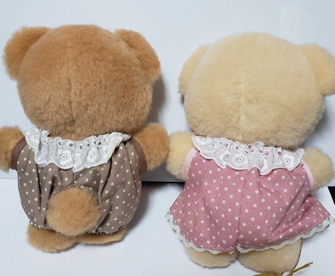 希少 未使用 昭和レトロ サンアロー 夢の回転木馬 くま ペア