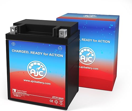 Miniatura 2 de AJC Batería compatible con Arctic Cat 400 FIS ATV Battery (2003-2004)