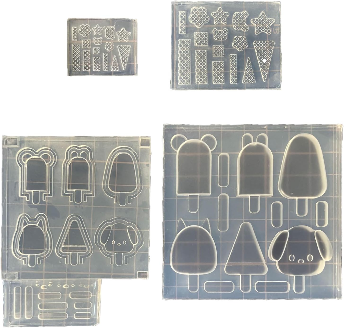 Versatile Cookie Shaping Epoxy Molds Silicone Food Toy Mould Baking Accessories High Temperature Resistant Tools Flexible Molds
