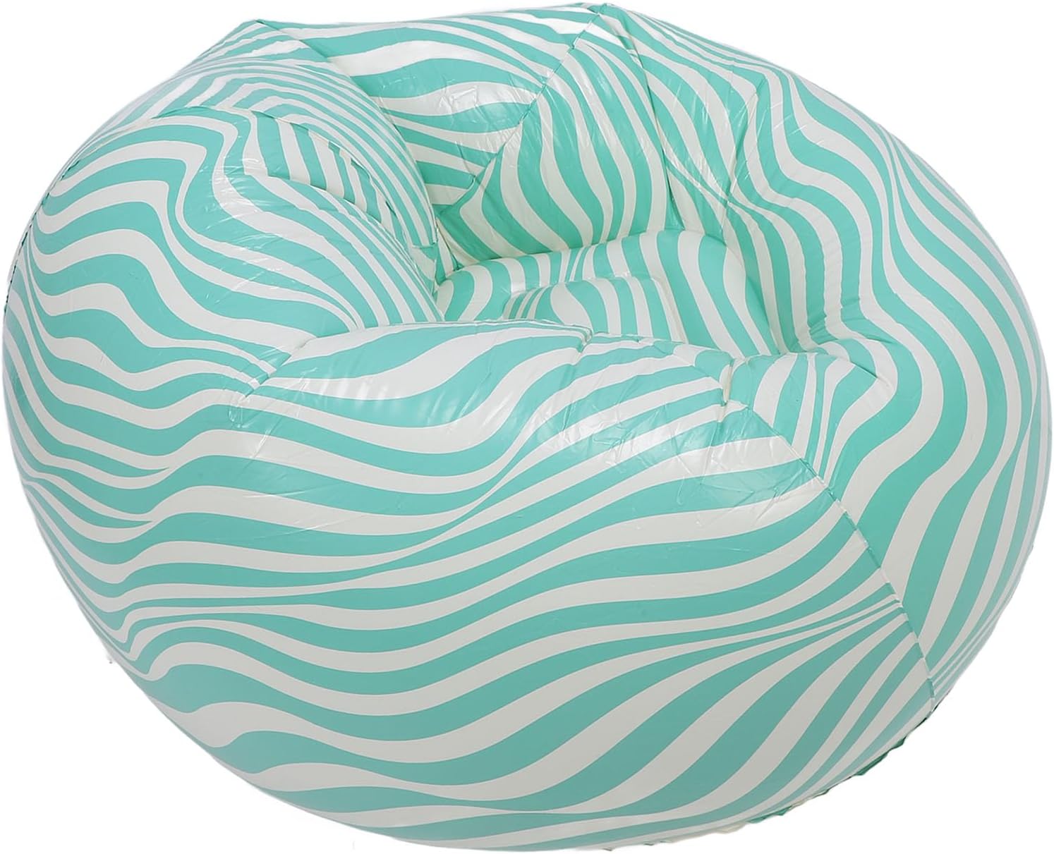 TOPINCN Portable Inflatable Chair, Inflatable Bean Bag Chairs Blow up Chairs Camping Chairs Inflatable Lazy Sofa Folding Portable Inflatable Chair for Living Room Bedroom Reading Room