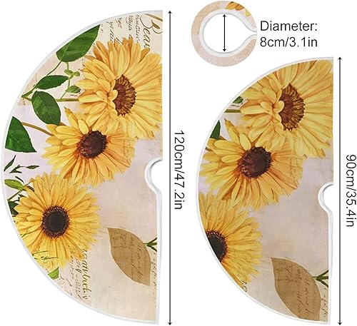 Miniatura 9 de Qilmy Falda de árbol de Navidad con corazón de amor para el día de San Valentín, falda de árbol fina de doble capa para artesanía de Navidad para