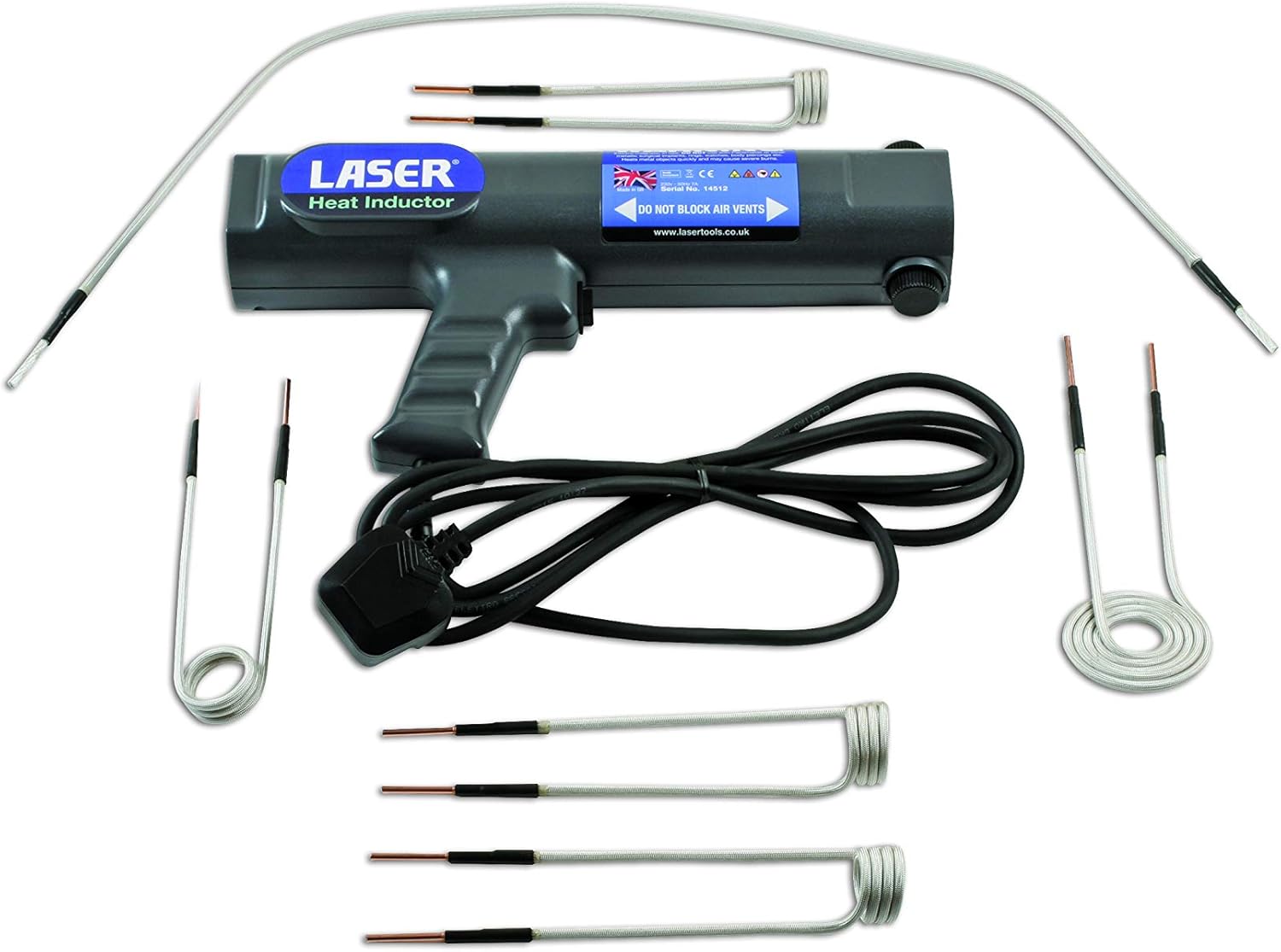 Laser 7500 Heat Inductor Kit 7PC Amazon.co.uk DIY & Tools