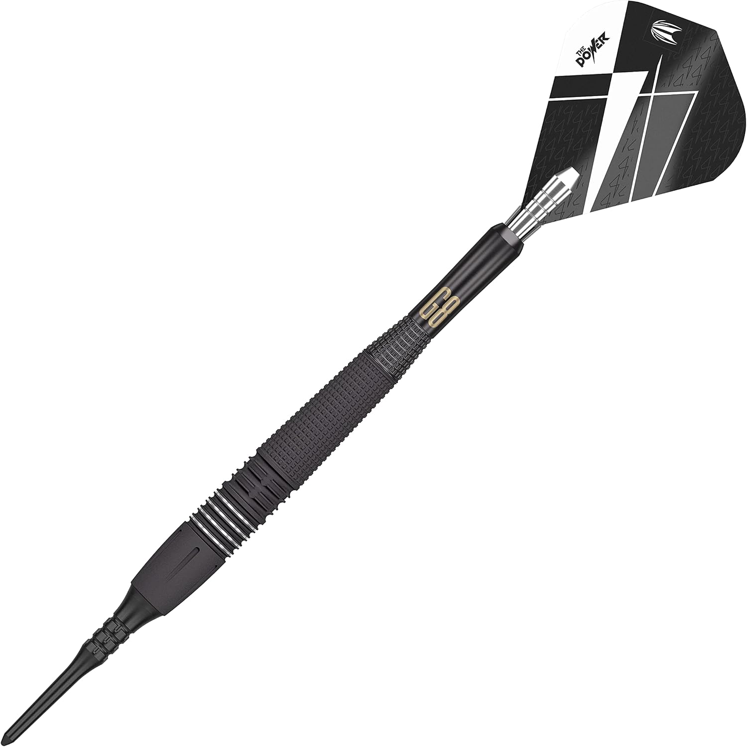 TARGET Darts Phil Taylor Power 9-Five Gen 8 95% Tungsten Soft Tip Darts, 18G/20G | Soft Tip Dart Set, Pixel Tip Electronic Soft Tip Darts Set, Professional Darts Set