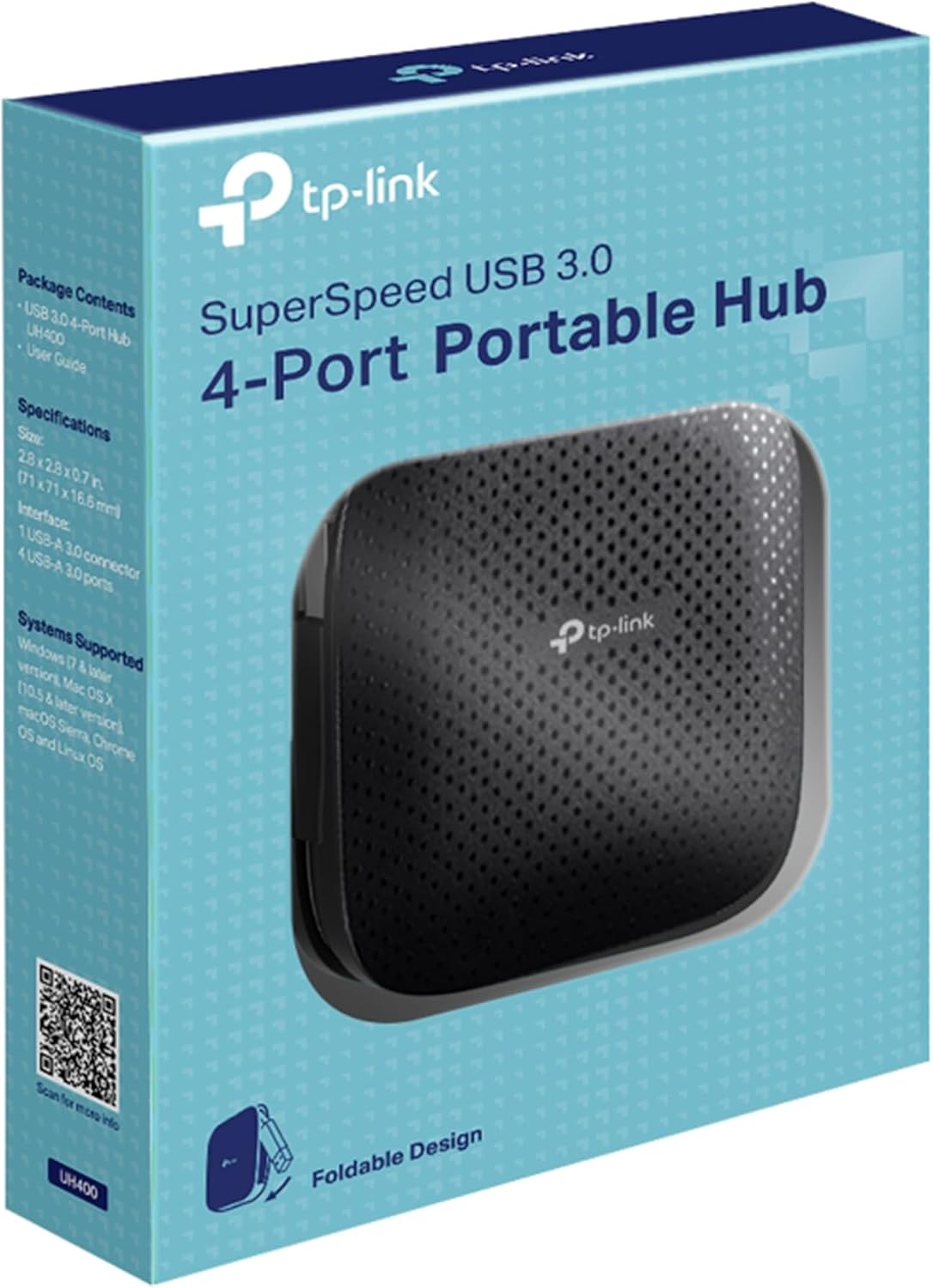 Hub USB 3.0 TP-Link UH400, 4 Portas