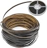 RNY Rattan Repair Basket Rattan Rattan Fabric for Knitting and Repairing Rattan Chair Brown Gradient, 60ft