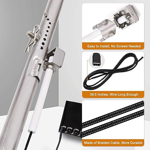 Miniatura 6 de Adviace Piezas de repuesto para parrilla Charbroil 463625217 463625219 463673519 463673019 463673517 463673017 463673617 463673619