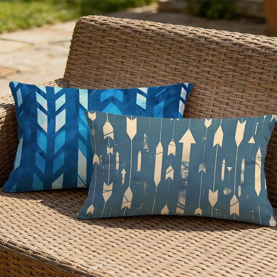 Coussin Lombaire Rectangulaire Imperméable Aspect Lin de Haute Qualité
