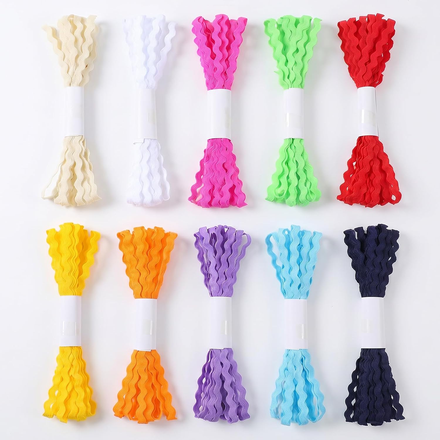 50Yards Rick Rack Trim for Sewing Rick Rack Fringe Trim Ribbon