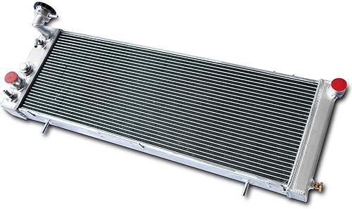 Miniatura 3 de Radiator Cooler for 1984-2001 Jeep Cherokee Comanche Wagoneer 2.8L 4L L6 V6 GAS, All Aluminum Radiator (3 Row Radiator Shroud Fan Relay Kits)
