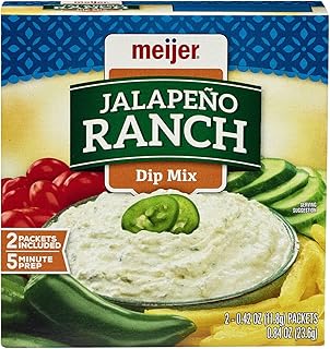26 Pillsbury Pizza Crust Appetizer Recipes That Are Crowd-Pleasers 152 Meijer Jalapeno Ranch Dip Mix 2 Packets Included 5 Minute Prep