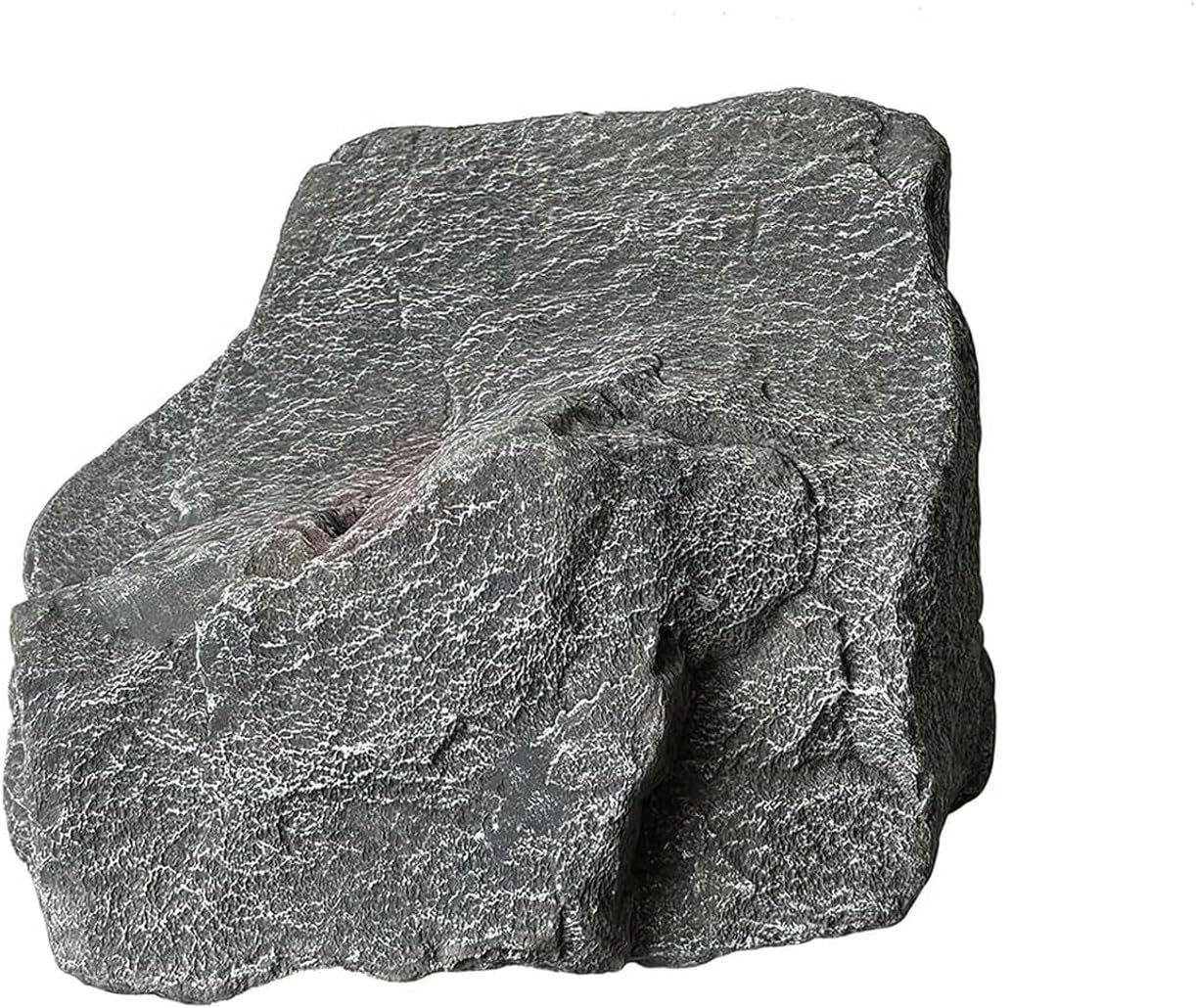 Faux Rock for Landscaping, Fake Rocks, Lightweight Versatile Natural Texture Realistic, Non-Hollow Outdoor Faux Rock for Landscaping Lawns and Gardens