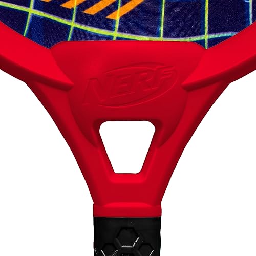 Miniatura 5 de Nerf Small Driveway Tennis Set for Kids - 2 Player Kids Tennis Set - Rackets and Foam Ball - Indoor + Outdoor - (2) Rackets + Foam Ball Included