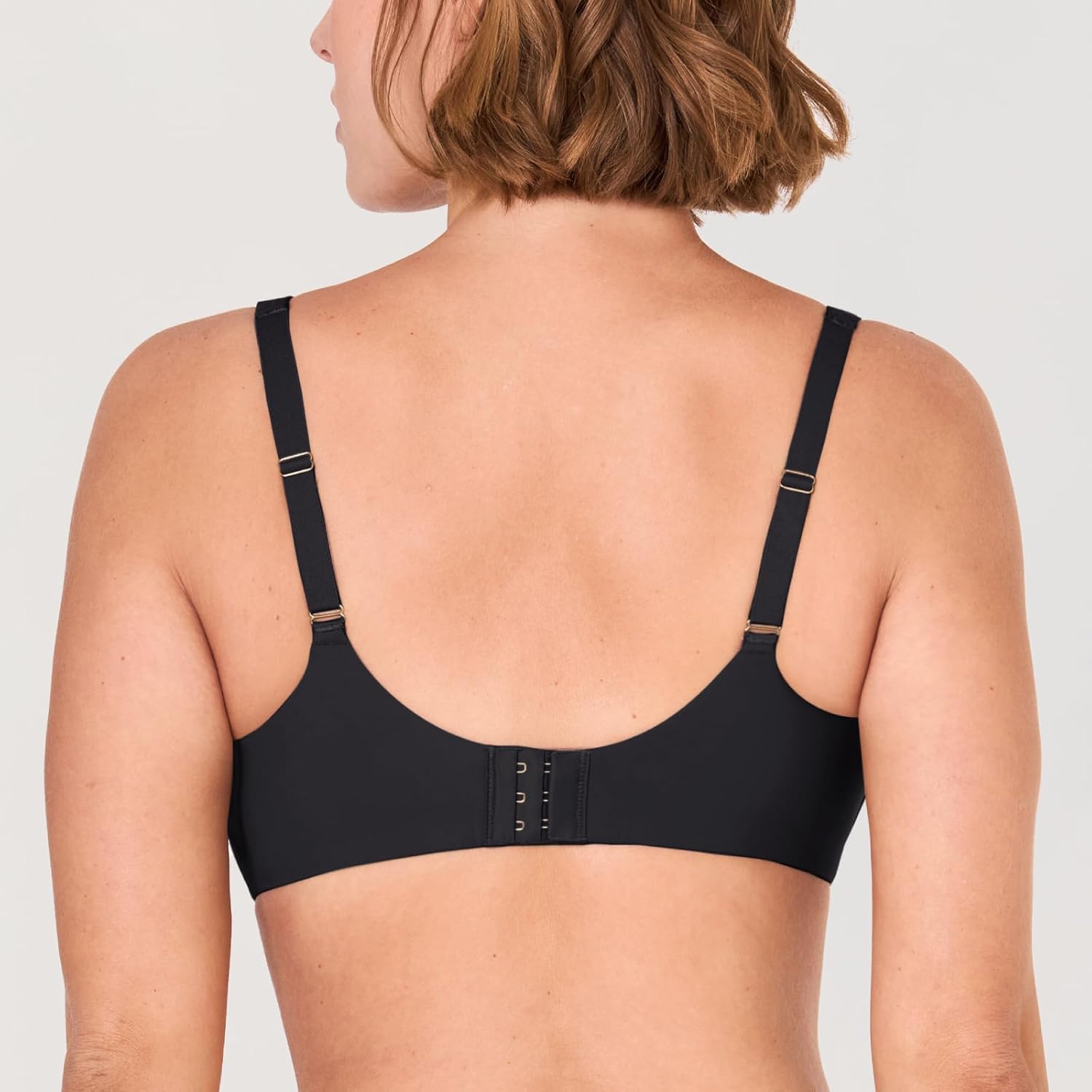 DELIMIRA Women's Confishape Balconette Bra Supportive T Shirt Full Coverage Plus Size Bras Underwire Unlined - Image 2