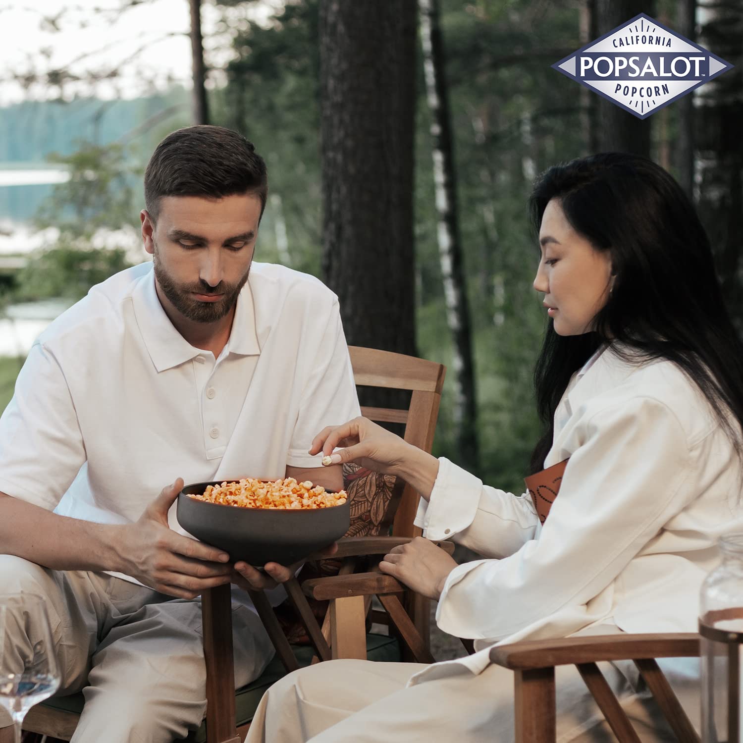 Popsalot - Gourmet Popcorn | Flavored Popcorn | Oven-Baked | Kettle Corn | Gluten-Free | Air-Popped | Oil-Popped (Moroccan Harissa Kettle Corn, Pack of 6)