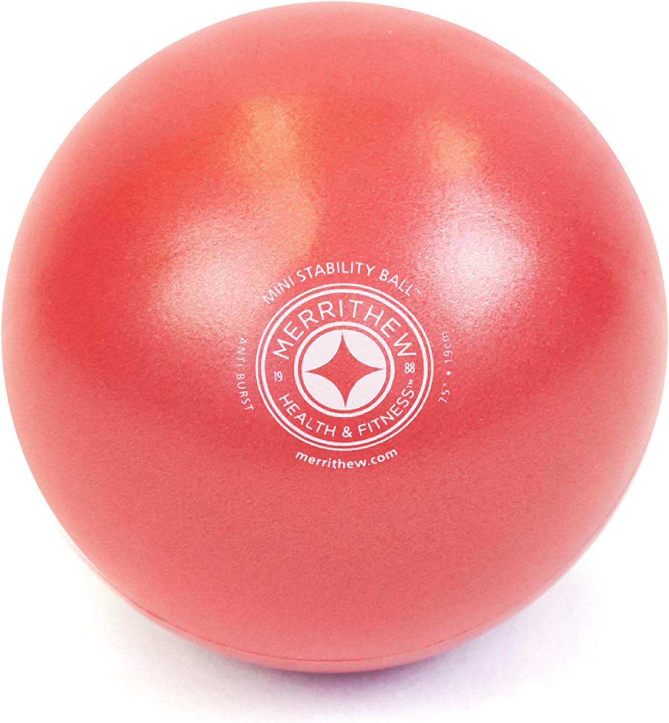 Mini Stability Ball, Red, 5""/12.7cm (ST-06215)