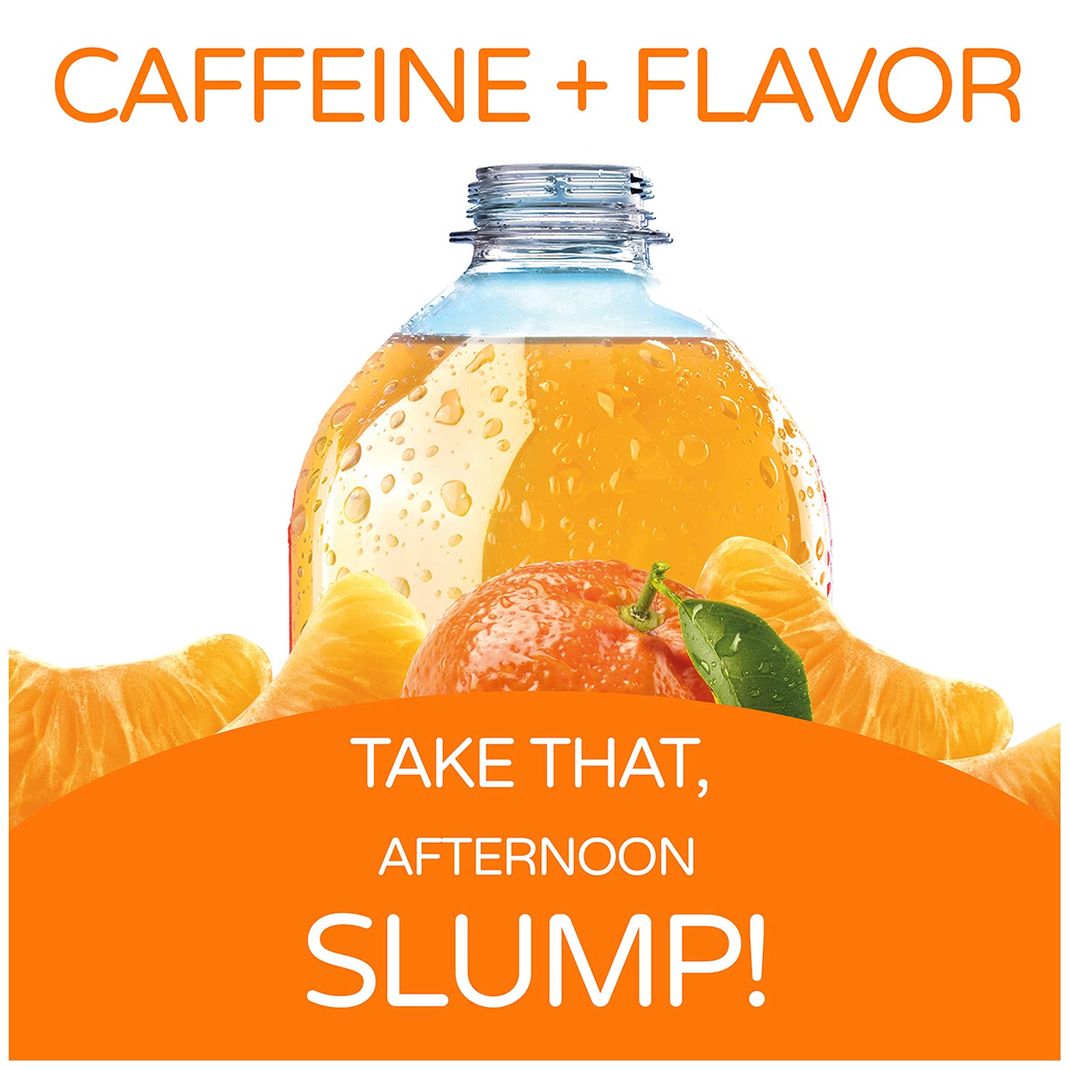 Crystal Light Citrus On-The-Go Powdered Drink Mix with Caffeine, 10 ct. (Pack of 5)