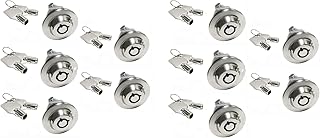 Gun Cabinet Original Homak Toolbox Lock 3/4" Replacement Lock Item# 2417 (KA X 10)