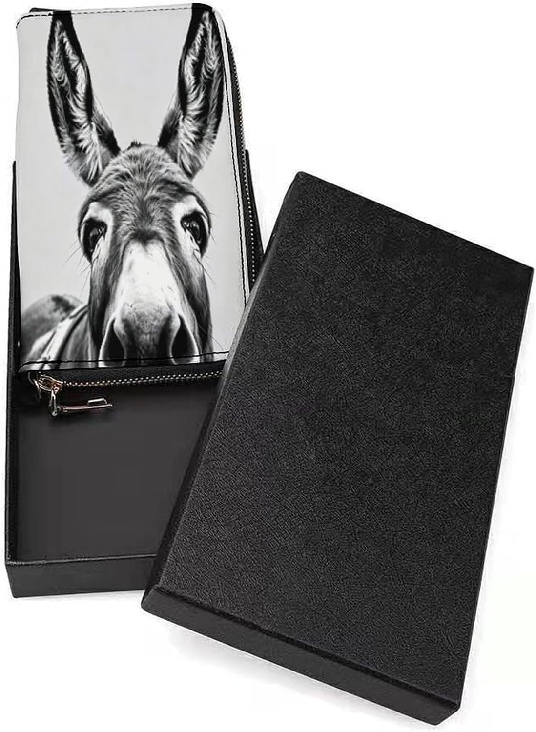 Funny Donkey Long Wallet Money Bags image 3