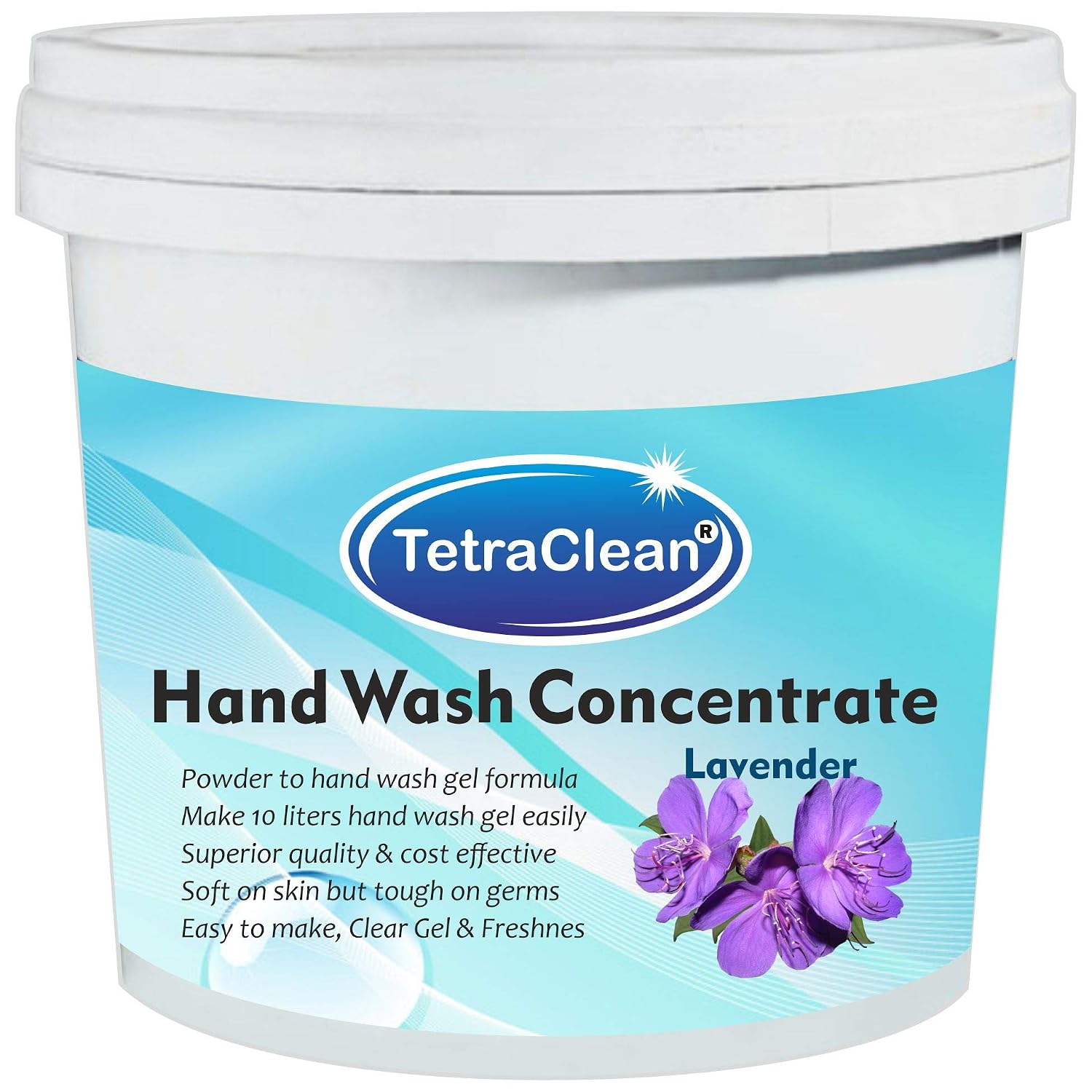 Tetraclean Hand Wash Concentrate Powder for Formulation of 10 L Handwash Gel in Lavender Fragrance | For Home & Commercial... - Review, Price and Buying Guide