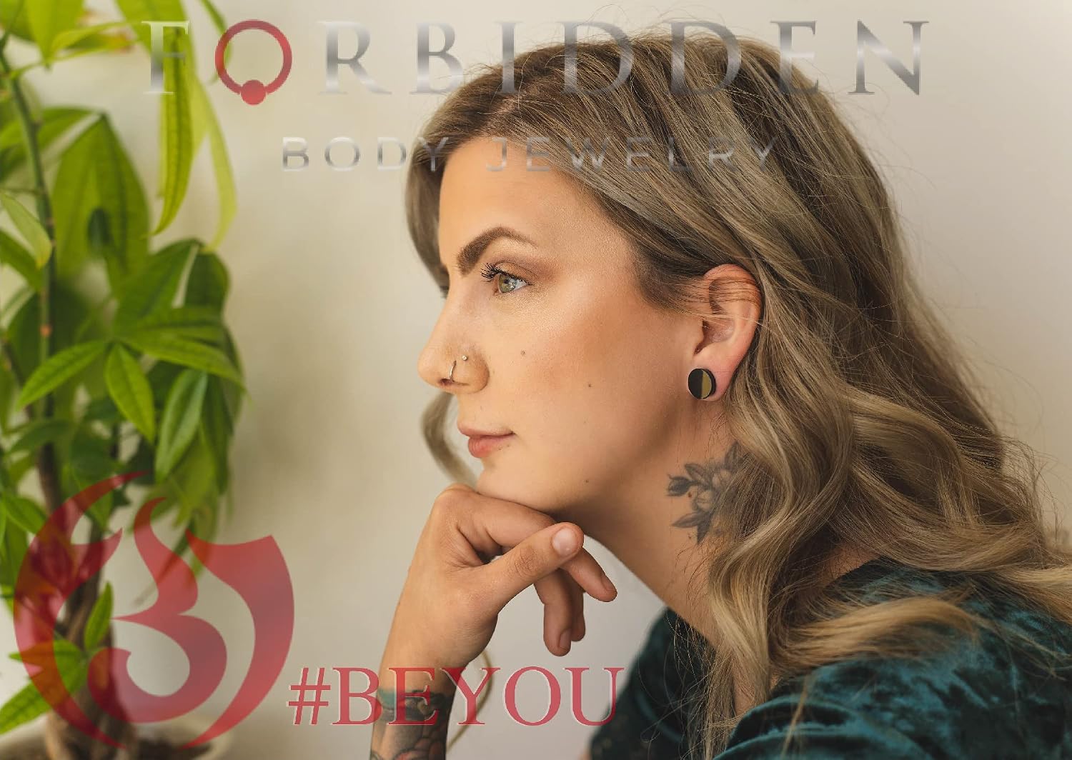 Forbidden Body Jewelry Ear Gauges, Solid Double Flared Saddle Plug Acrylic Earrings 16mm-25mm (Sold in Pairs)