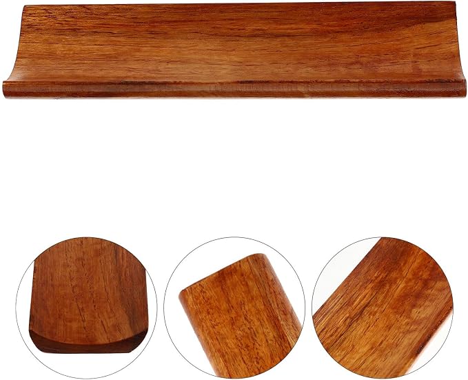 Plato de sushi de madera largo para restaurante y hogar miniatura 8