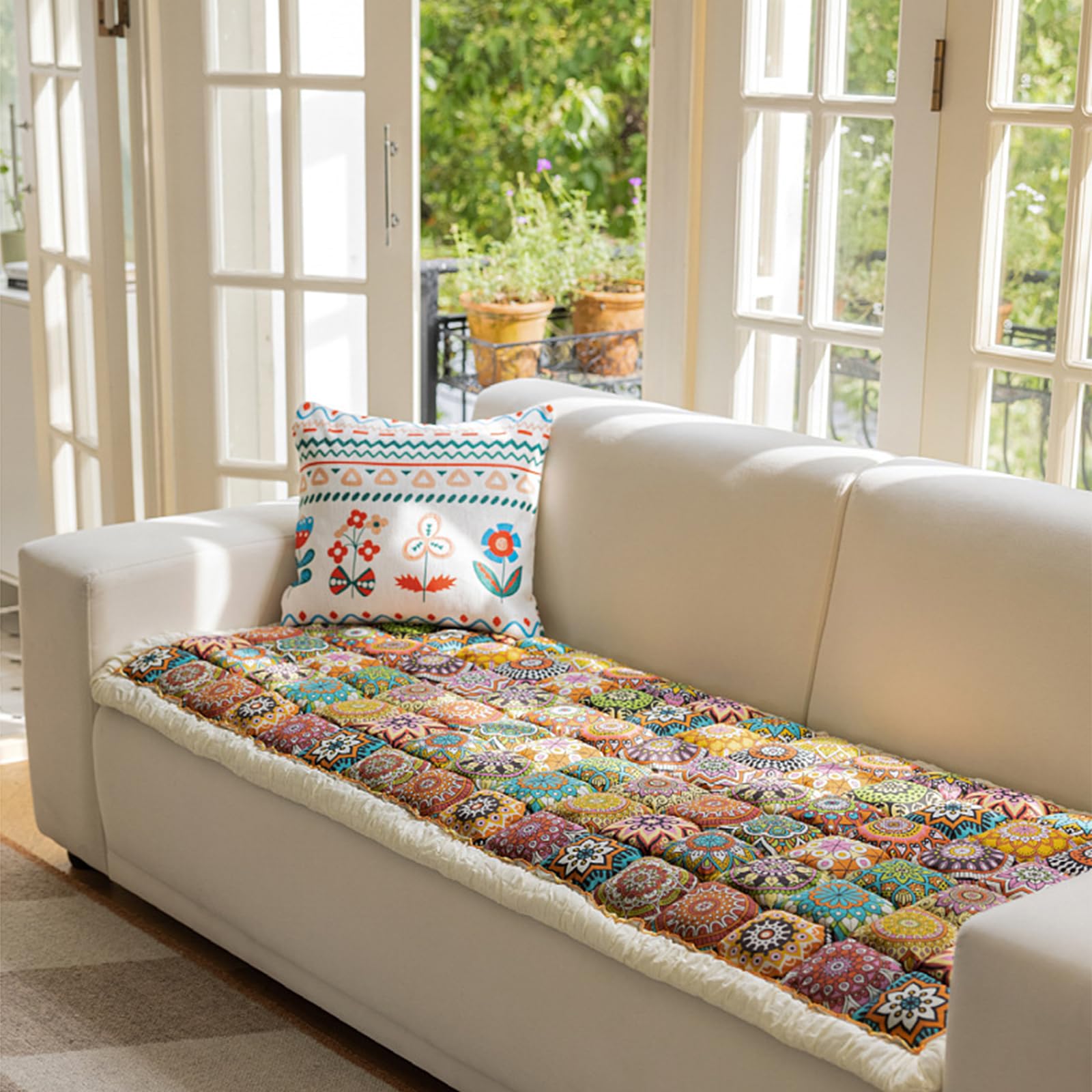 Waschbarer Couchbezug Für Hunde – 120 X 95 Cm, Flauschig, Rutschfest, Mit PP-Baumwolle