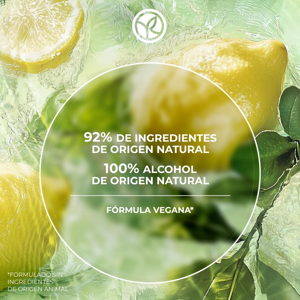 Yves Rocher Eau de Parfum para Mujeres Verte Envolée PLEINES NATURES 100 ml | Perfume para Mujer cítrico té con limón, rosa y té negro – Idea de Regalo - 92% origen natural - Fabricado en Francia