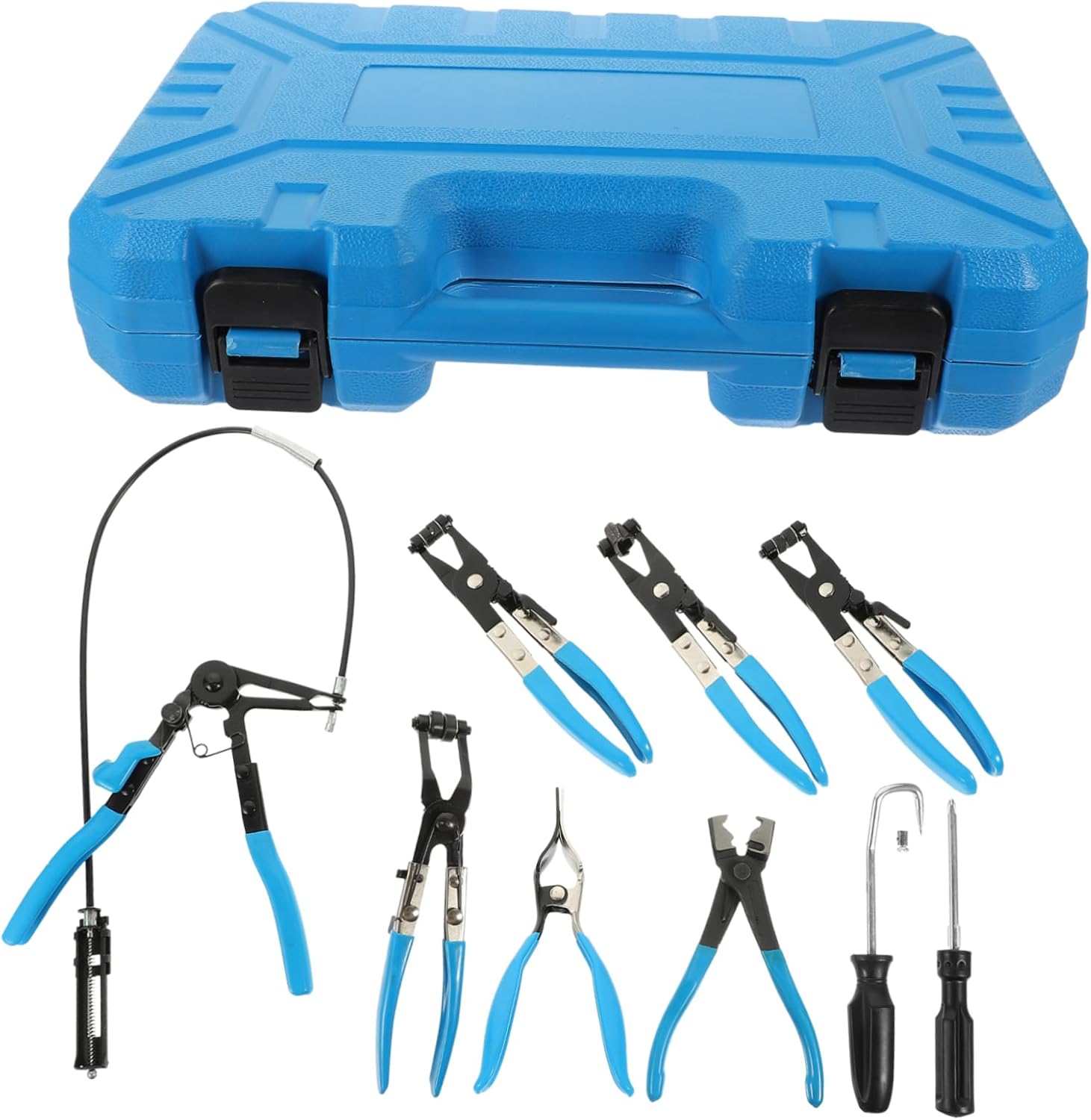 Hose Clamp Plier Car Water Repairing Clamp Pliers Hose Clip Pliers Non-slip Handle Steel Material