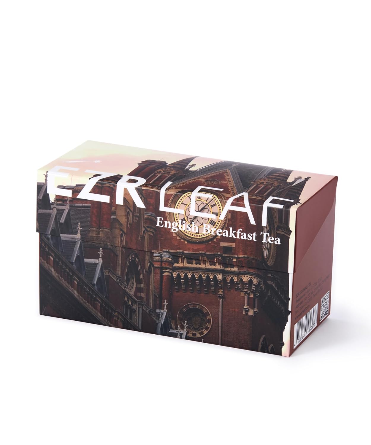 EZR Leaf English Breakfast Premium Whole Leaf Ceylon Black Tea, 20 counts 2.1 Once, Rich Flavor & Bold Aroma Blend, A Morning Ritual in Every Cup