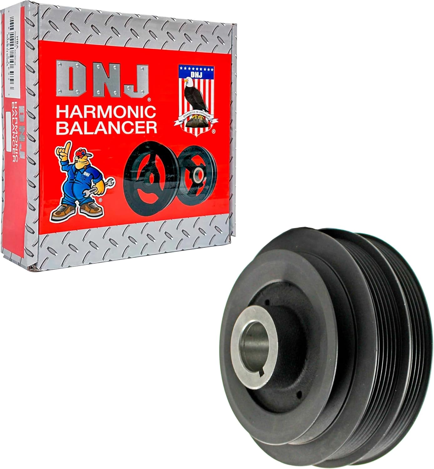 DNJ HBA1199 Harmonic Balancer for 1996-2000 Infiniti, Nissan Pathfinder, QX4 3.3L SOHC V6 12V 3275cc VG33E