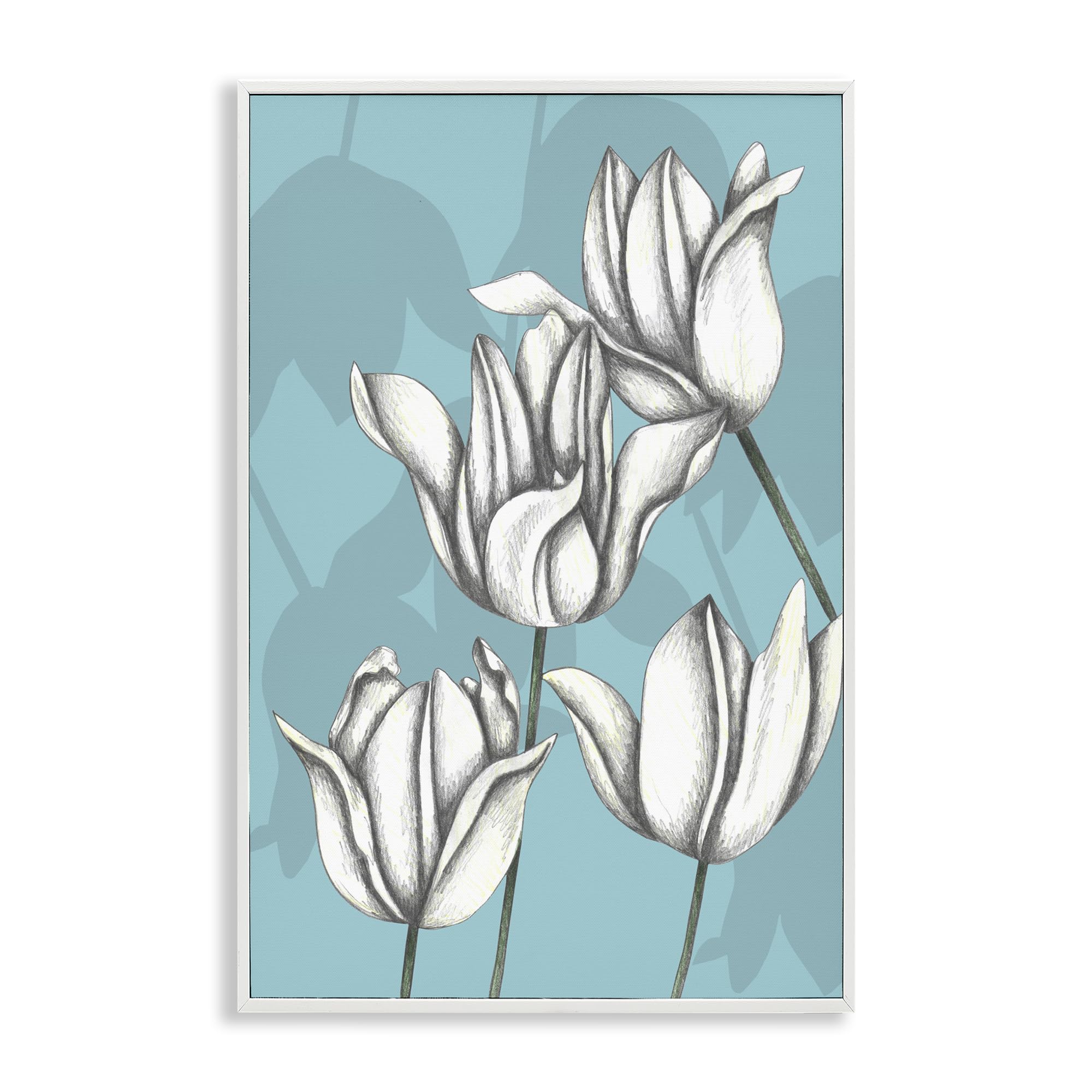 Affiche tulipes Cecilia Battaini pour habiller un mur vide avec élégance