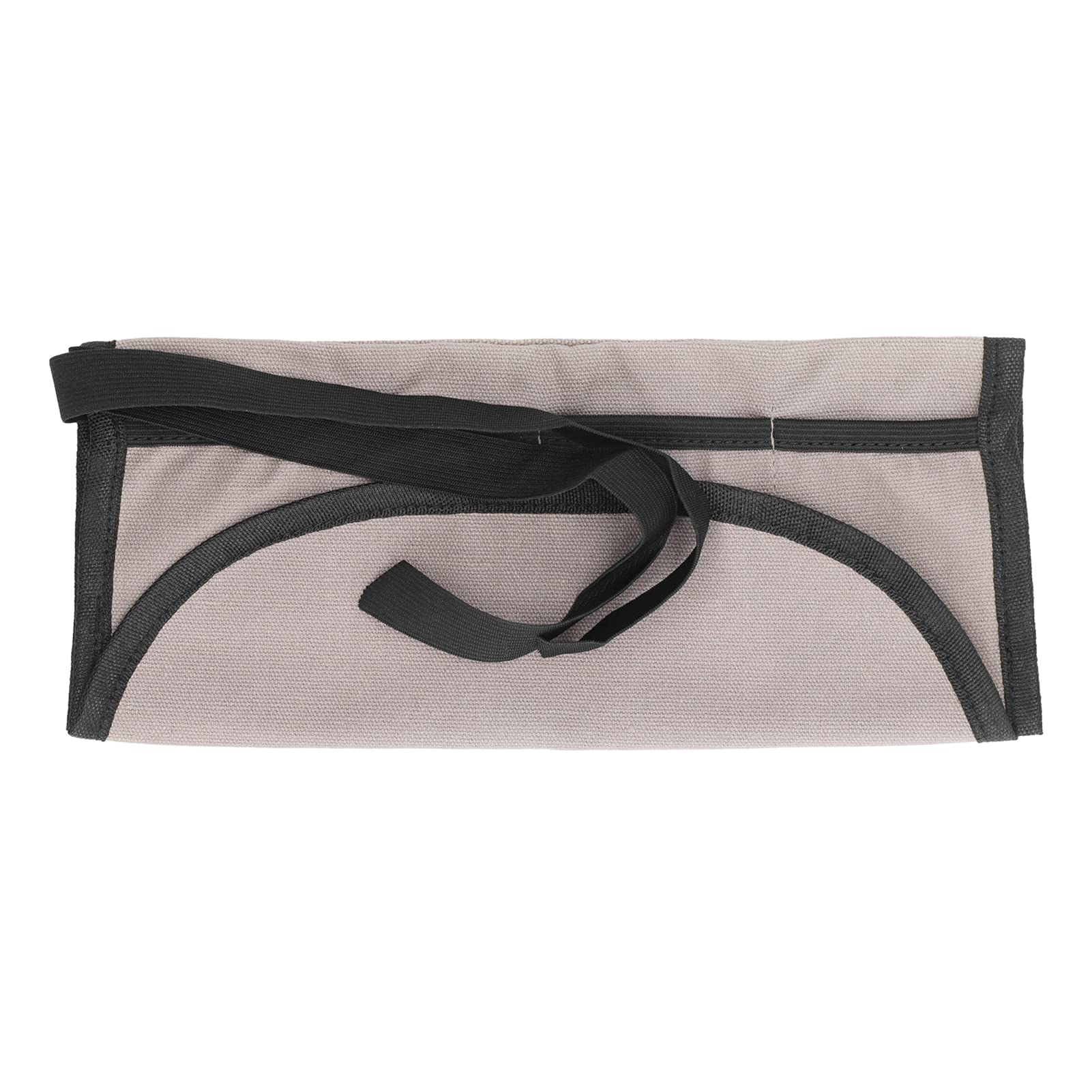 Canvas Tool Roll Bag, Multifunctional Storage Packet for Woodworking Parts, Stationery & Carving Chisel Tools, Wear Resistant Tool Roll Bag with Elastic Strap, Wrench Pouch, Tool Storage Bag