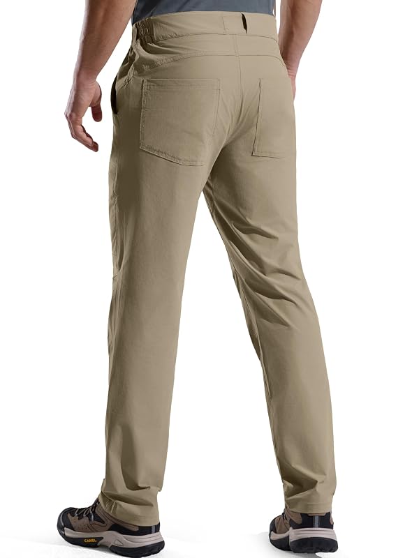FREE SOLDIER Men's Outdoor Cargo Hiking Pants with Belt (Mud 34W/34L) by FREE SOLDIER - Used condition - Image 2