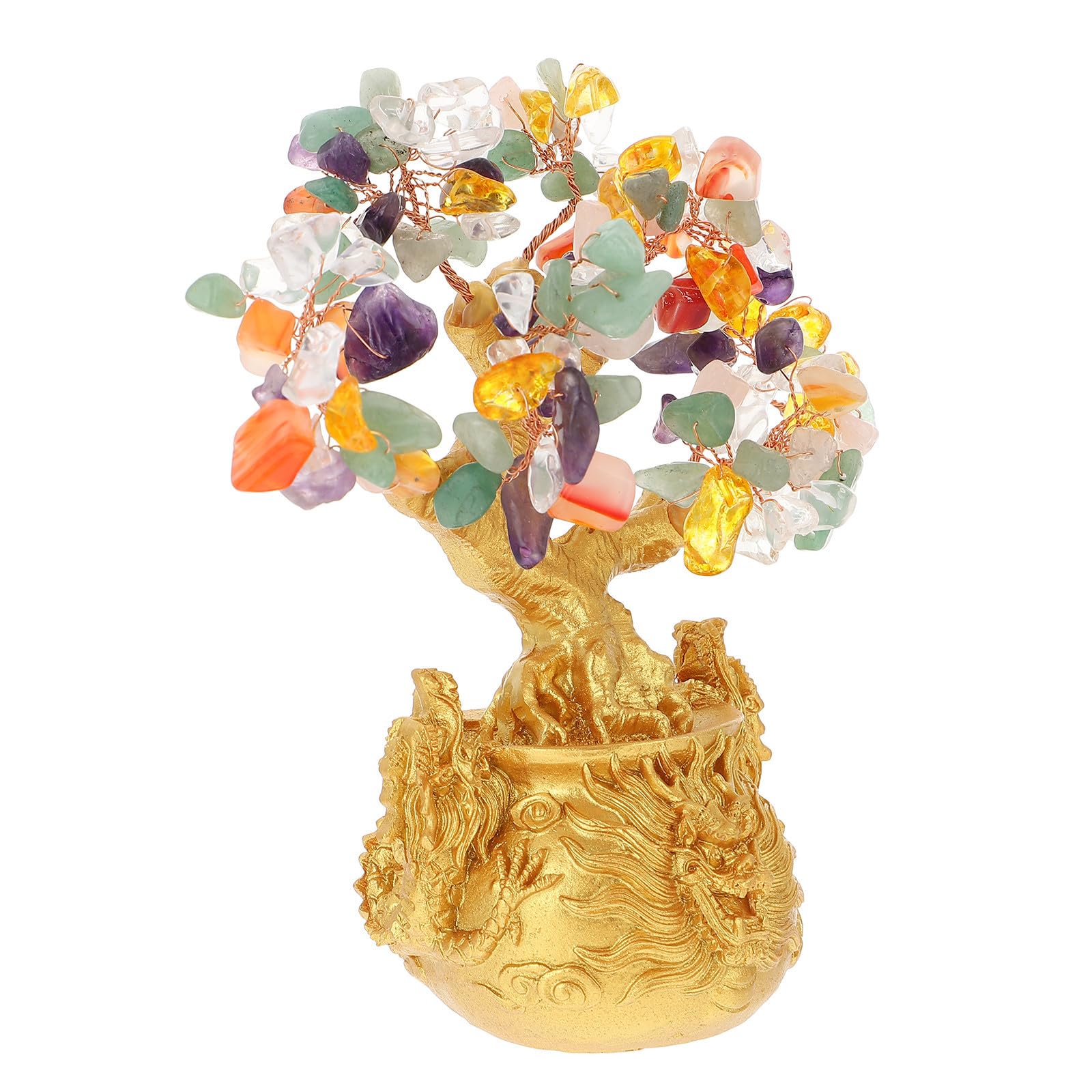 Árbol de la Fortuna Holibanna de Resina Regalo de Prosperidad y Suerte