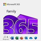 Microsoft 365 Family | 1 Jahr | bis zu 6 Personen | Office Apps mit KI | bis zu 6 TB Cloudspeicher | Amazon Abonnement mit automatischer Verlängerung
