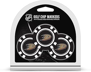 Team Golf NHL Poker Chip Size with Pop Out Smaller Double-Sided Enamel Markers