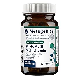 Metagenics PhytoMulti Without Iron - Daily Multivitamin for Men & Women* - with 20+ Vitamins, Minerals & Phytonutrients for Antioxidant & Immune Support* - NonGMO, GlutenFree - 30 Tablets