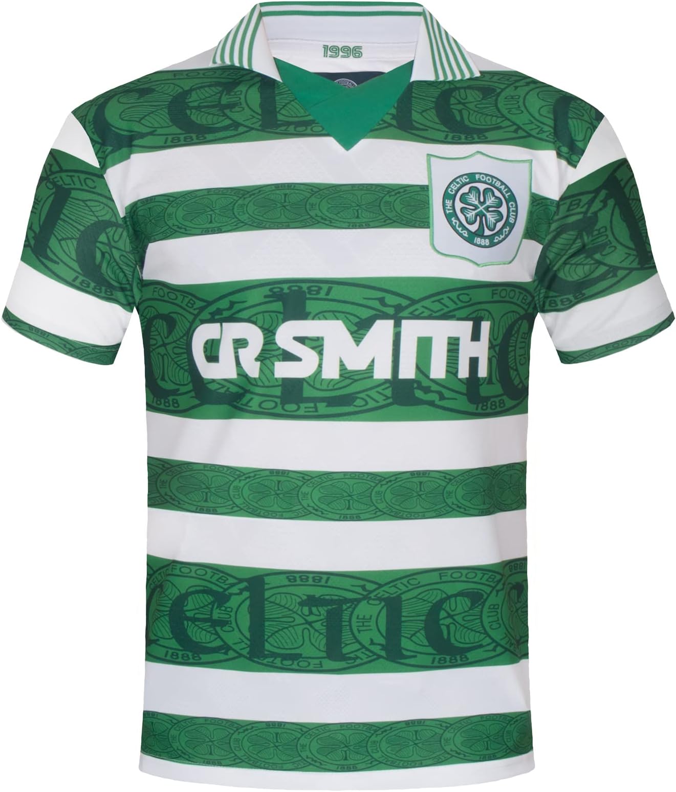 Celtic FC Mens Shirt Kit Jersey 1996 Home Retro Official Soccer Gift