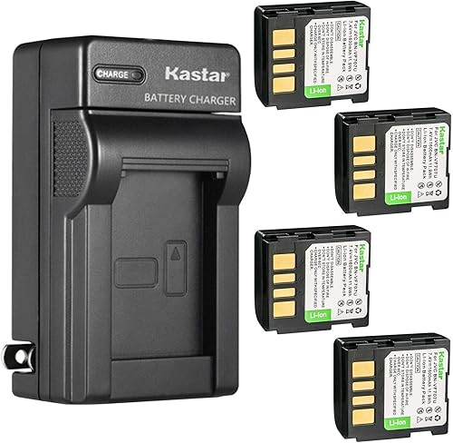 Miniatura 9 de Kastar BN-VF707U Reemplazo del cargador de batería de pared de CA para JVC BN-VF707U BN-VF707UE BN-VF707US BN-VF714U BN-VF714UE BN-VF714US BN-VF733U